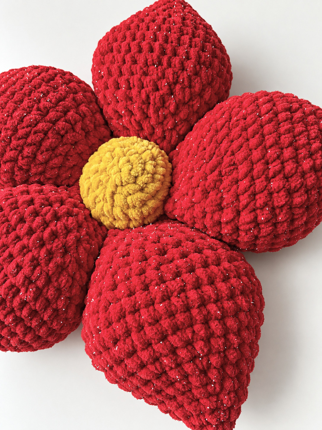 Coussin fleur